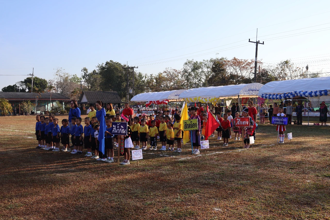 โครงการแข่งขันกีฬาเด็กปฐมวัย ตำบลเขื่อนผาก ประจำปี 2569